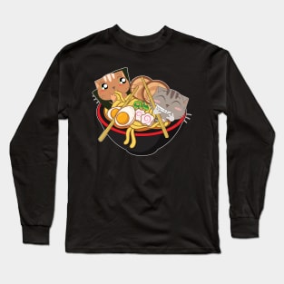 Kawaii Ramen gift idea for cosplayer and anime fans Long Sleeve T-Shirt